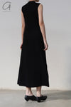 mame kurogouchi knitted hole dress MM22SS KN051 black